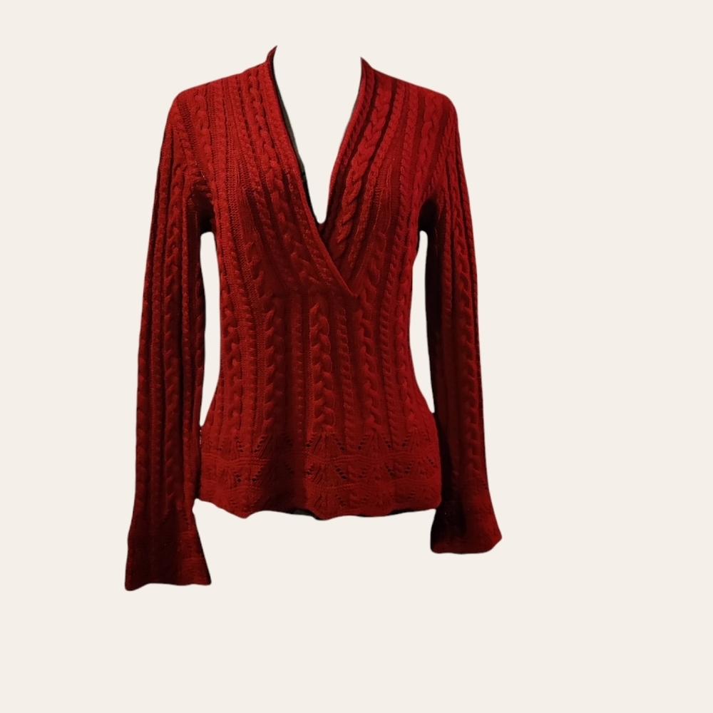 Ralph Lauren Red Sweater Size S.